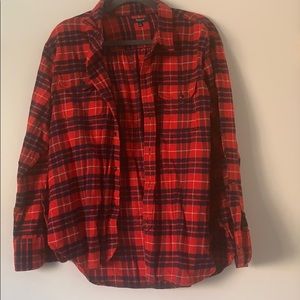 Flannel Button Down Shirt